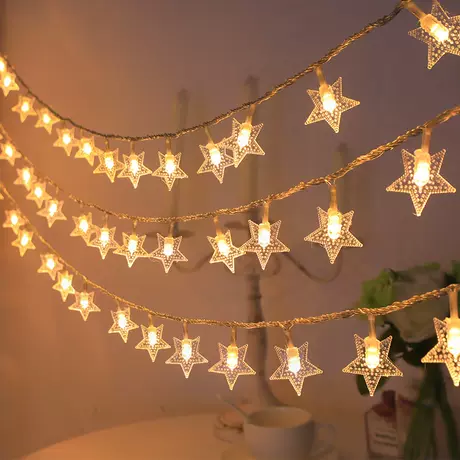 Battery Type always on (1.5 m 10 lights)