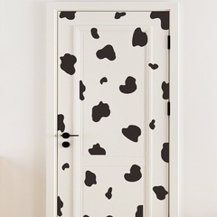 外貿不規則黑色色塊臥室客廳玄關家居裝飾牆貼貼紙自粘批發跨境