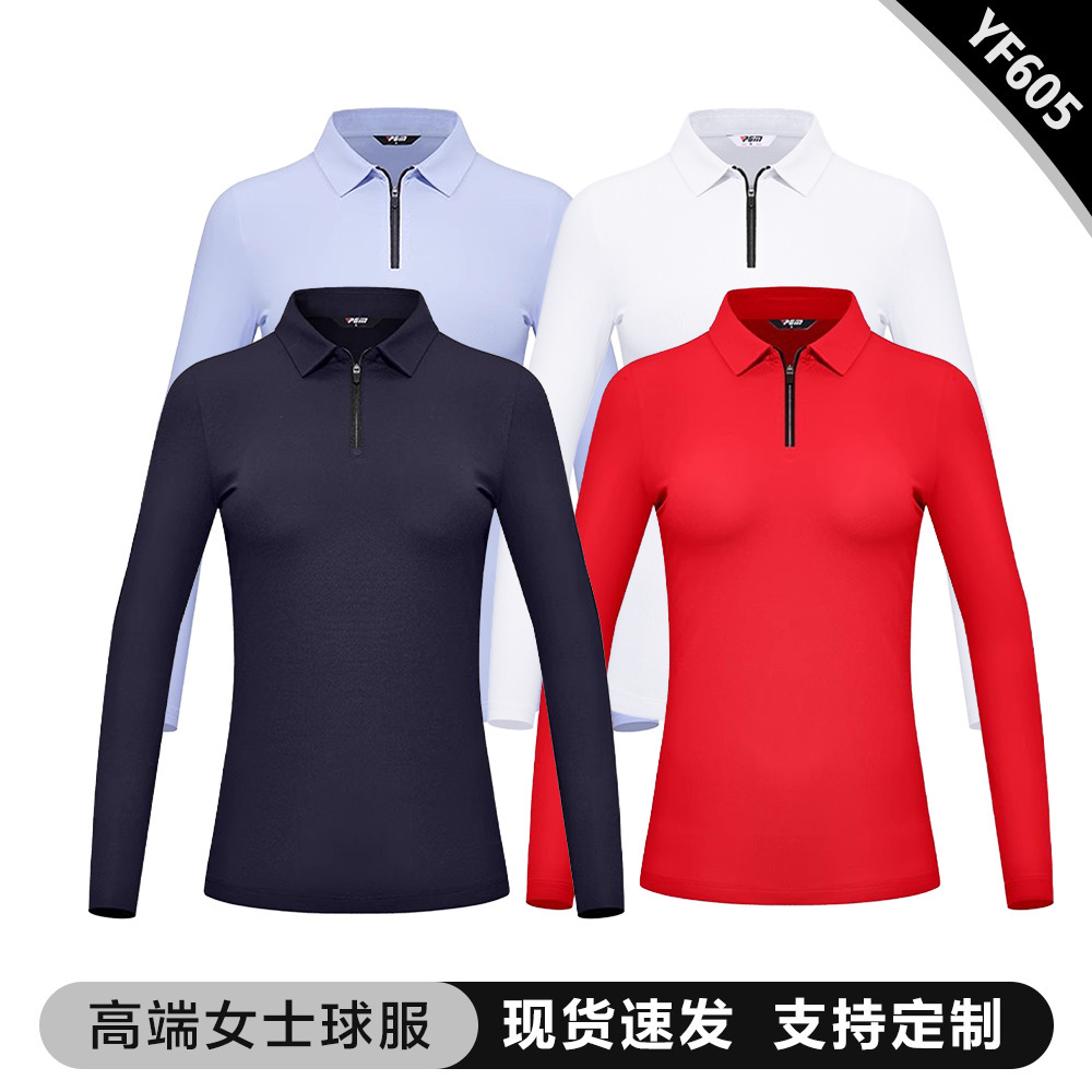 Golf Team Uniforms, Minimum Order of 10 Pieces, 48-Hour Delivery, No Logo Fee, Team Clothing, Long-Sleeved T-Shirts, Logo Can Be Printed