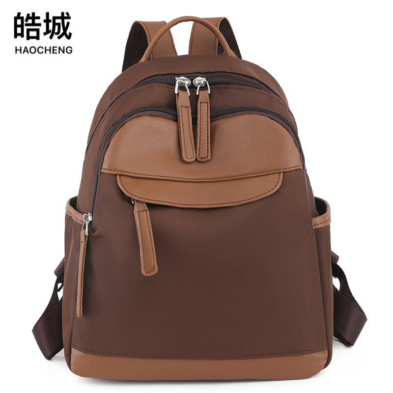 Bolsos para mujer 2023 nueva mochila de nailon para mujer coreana, mochila de viaje de arte de moda, mochila escolar de moda al por mayor