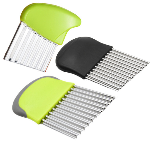 Wolfland Potato Knife, Ripple Knife, French Fry Knife, Deep Groove Sharp Wave Knife, Household Multi-functional Vegetable Cutter