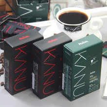 韩国进口 麦馨KANU卡奴美式纯黑咖啡无添加糖原味速溶盒装10/30条