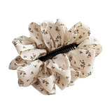 Гигантский объем волос для женщин, новинка 2025 года, плиссированные облака, пузырьки в горошек, цветочная заколка-банан, заколка для волос для милых девочек, головной убор