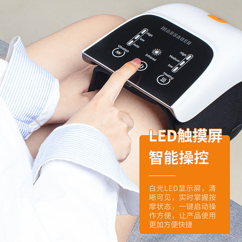 膝マッサージャー電気膝プロテクター膝関節マッサージ器具電気加熱マッサージ器具|undefined