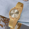 Gold watch, brand small design swiss watch, 2021 years, new collection, light luxury style