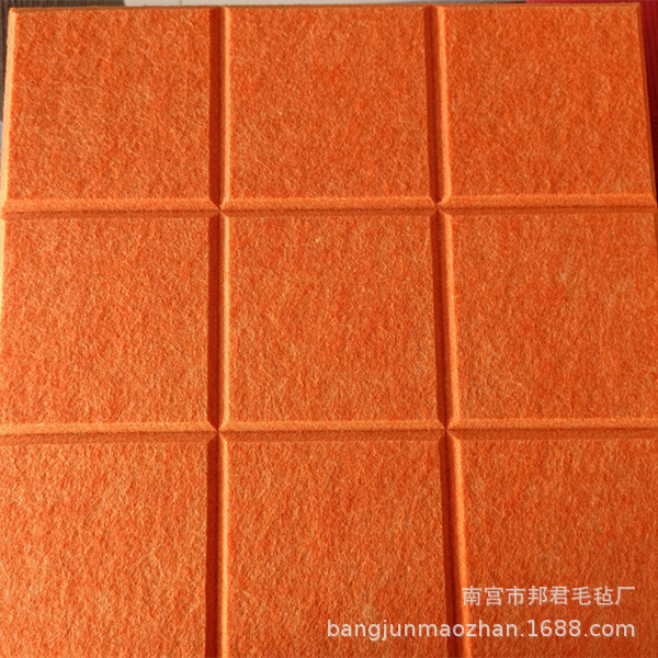 9mm grueso fieltro etiqueta de la pared nueve rejilla tablero de mensajes de Kindergarten trabaja tablero de exhibición de color DIY foto de la pared de fondo