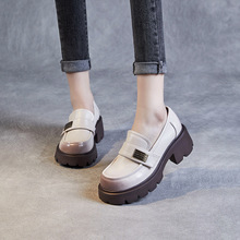 ������ɫ��Ƥ����ЬŮ2025���¿�ٴ��Ь��״ָ����e�ɸ�СƤЬ