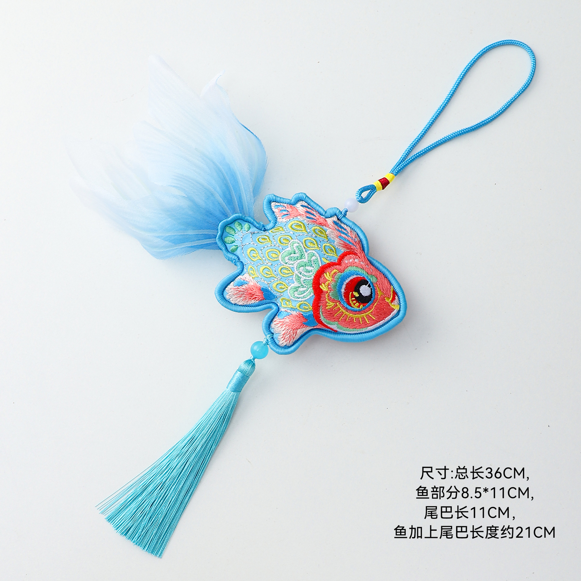 Siete colores cordier sueños koi colgar decoración de barril de Año Nuevo decoración con florista material DIY colgante floral