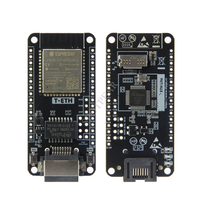 Плата разработки ESP32-S3 T-ETH-Lite может расширить модуль Ethernet W5500