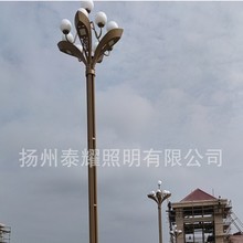 桥上led玉兰灯8米10米广场道路车站户外景观灯市政工程中华灯高杆