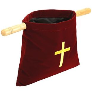 Church Dedication Bag Embroidered Cross Large and Medium small size Korean American Edition Singapore Edition Coin Purse
