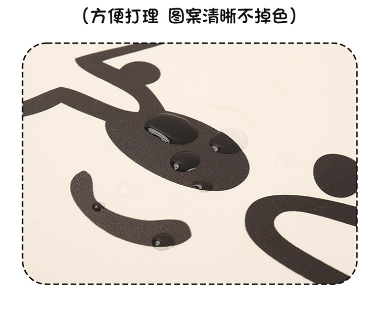 Bieye Short Anti-Kick Pad Car Rear Universal Seat Back Car Interior Decoration Rear Seat Back Anti-Dirty and Anti-Wear Pad