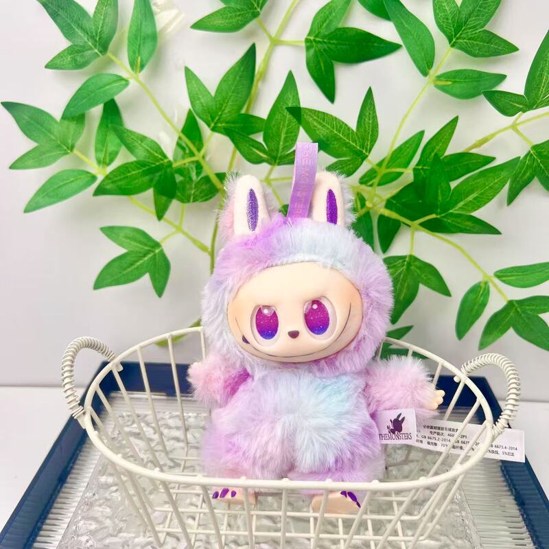 かわいいラブブー多用途人形第一世代、第二世代、第三世代、第四世代のビニールぬいぐるみキーホルダーペンダント|undefined
