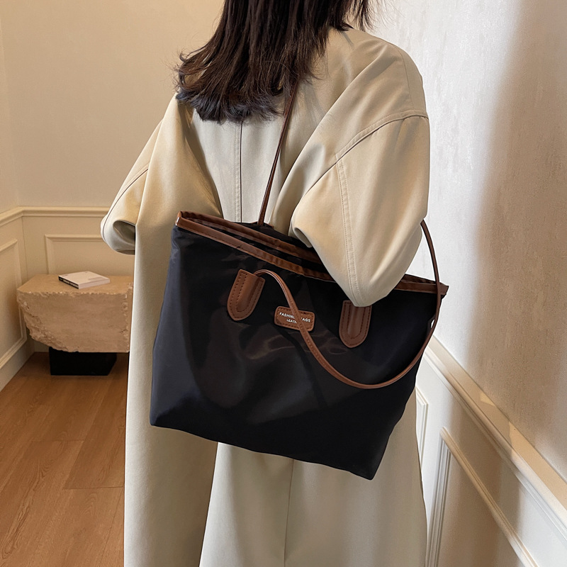 Oxford bolsa de tela para mujeres 2024 nueva bolsa de hombro casuales versátil bolsa de tela de alta calidad bolsa de viaje