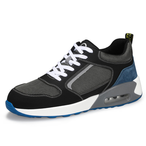Labor protection shoes for men wholesale anti-smash and anti-stab all-season shoes work shoes men's air cushion shock-absorbing comfortable lightweight protective shoes