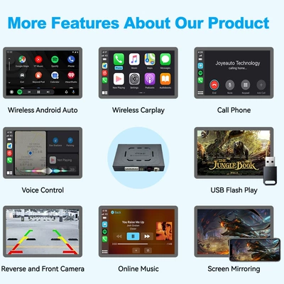 Simsiz CarPlay və Android Auto Module Is Compatible