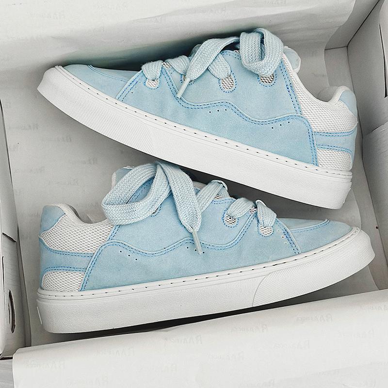 Hong Kong rüzgar niş erkek ayakkabı severler rahat spor ayakkabıları ile ekmek ayakkabıları ile süper ateş 2024 dört mevsim yeni trend_voghion.com