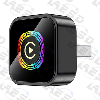 Wired to Wireless Carplay Box with Button Switching for Smart Car-Machine Connectivity, Android Auto Carplay Box (Simsiz CarPlay və Android Auto) - q1ae-black-color-label-button-model-metal-glass-wireless-carplay-and-android-auto-2-in-1-only-suitable-for-overseas-systems