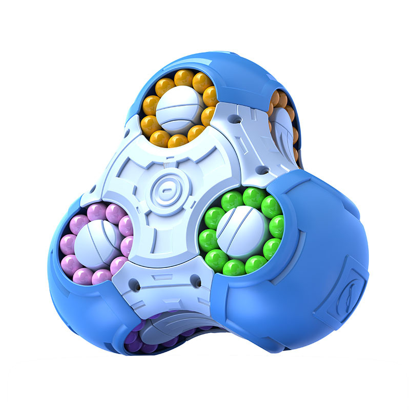 Transfronterizo nueve lados interconectados cubo espacial tridimensional múltiple lata de frijoles mágicos descompresión giratoria cuentas juguete de puzzle intelectual image 6