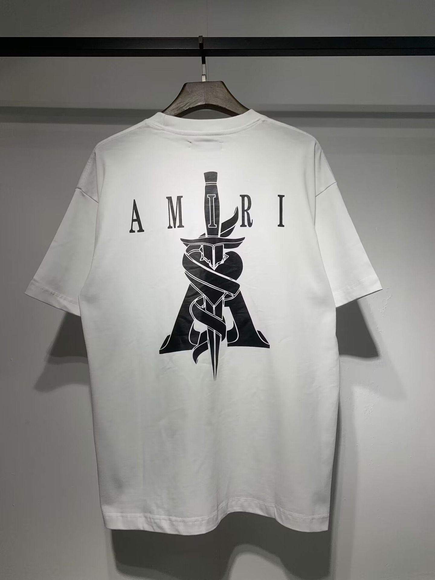 Verano nueva camiseta de manga corta impresa de letras suelta marca de moda hombre camiseta casual de media manga mujer