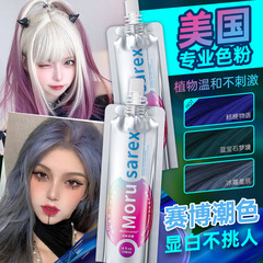 アメリカンモルサレックス ヘアマスク プラントミスト ブルーピンク レインボーヘアケア 女性用 ピュアプラント アッシュブルー