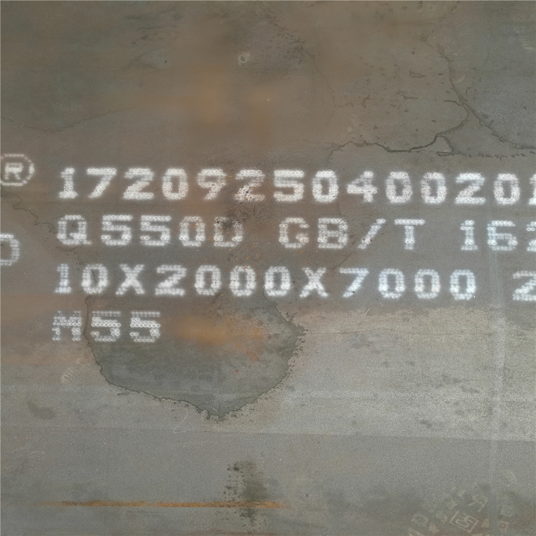 Q245R压力容器板q345R 4-190mm 5 6 8 10 12 14 火焰激光切割钢板