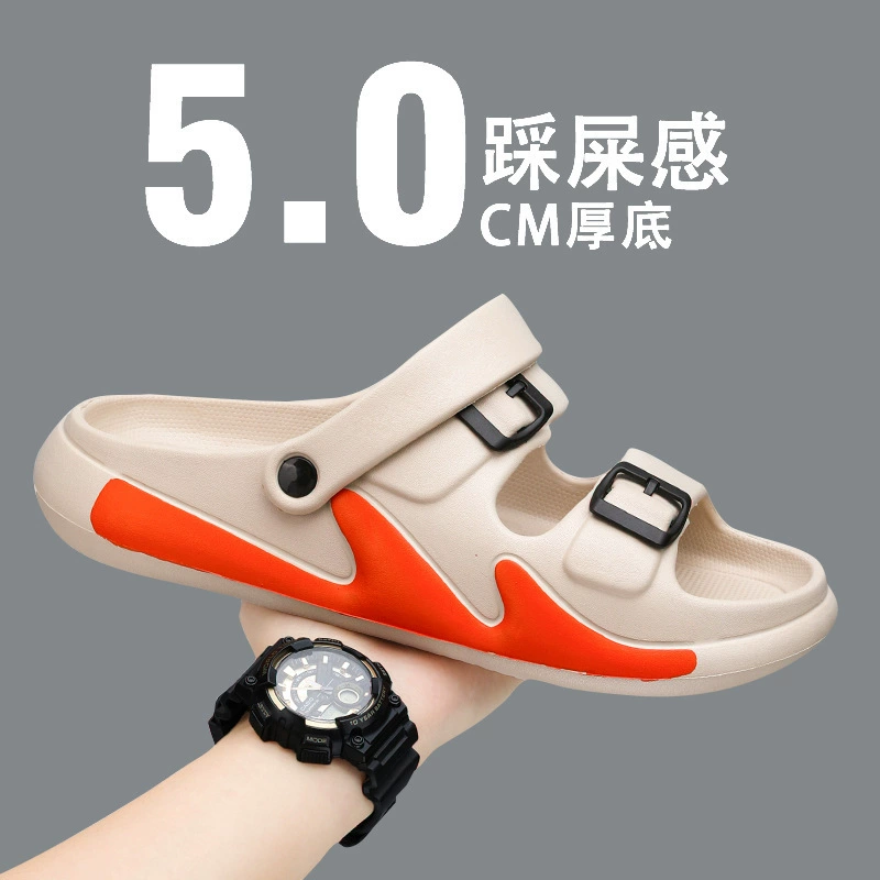 Сандалии тапочки мужские летние новые трансграничные модные повседневные мужские сандалии большого размера