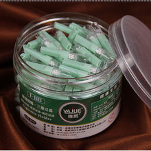 T118细烟专用 一次性过滤嘴三重过滤微孔 滤珠 棉芯烟嘴 厂家直销