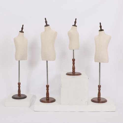 Children's model props children's clothing store half-body children's clothing display rack mannequin with head children's clothing model rack
