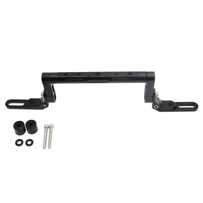 Suitable for Jihua Ninebot Niu Modified Aluminum Alloy Multifunctional Balance Bar Extension Phone Holder Crossbar (Motosiklet ləvazimatları və aksesuarları) - 080-crossbar-black