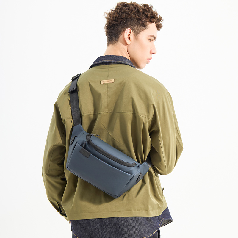 WEPOWER nuevo tipo de bolso de hombro de moda para hombres, bolso de cintura de moda de alta calidad, bolso de pecho de viaje diario