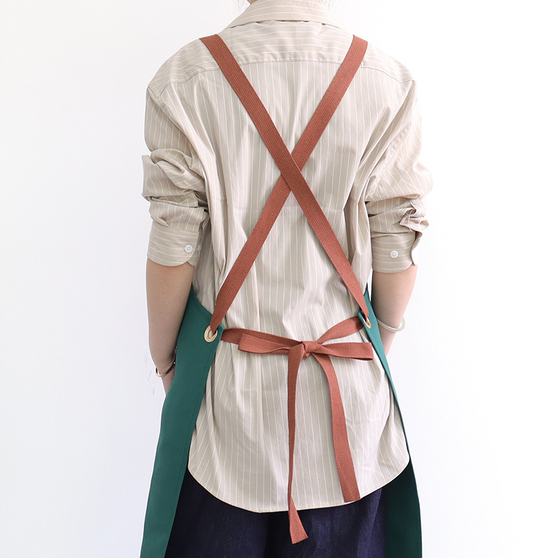 Transfronterizo Amazon restaurante herramientas correa delantal logotipo personalizado publicidad ropa de trabajo fábrica de delantal de cocina al por mayor