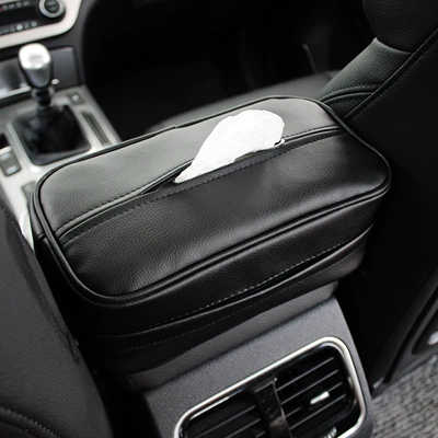 Car tissue box/set Pu Car Tissue Holder