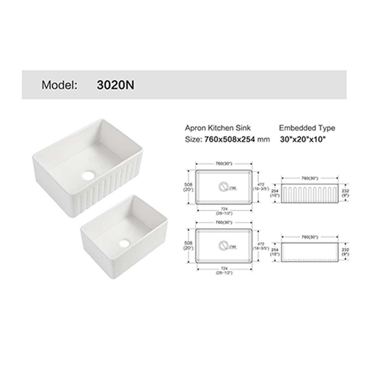 Sola ranura 760*508*254mm