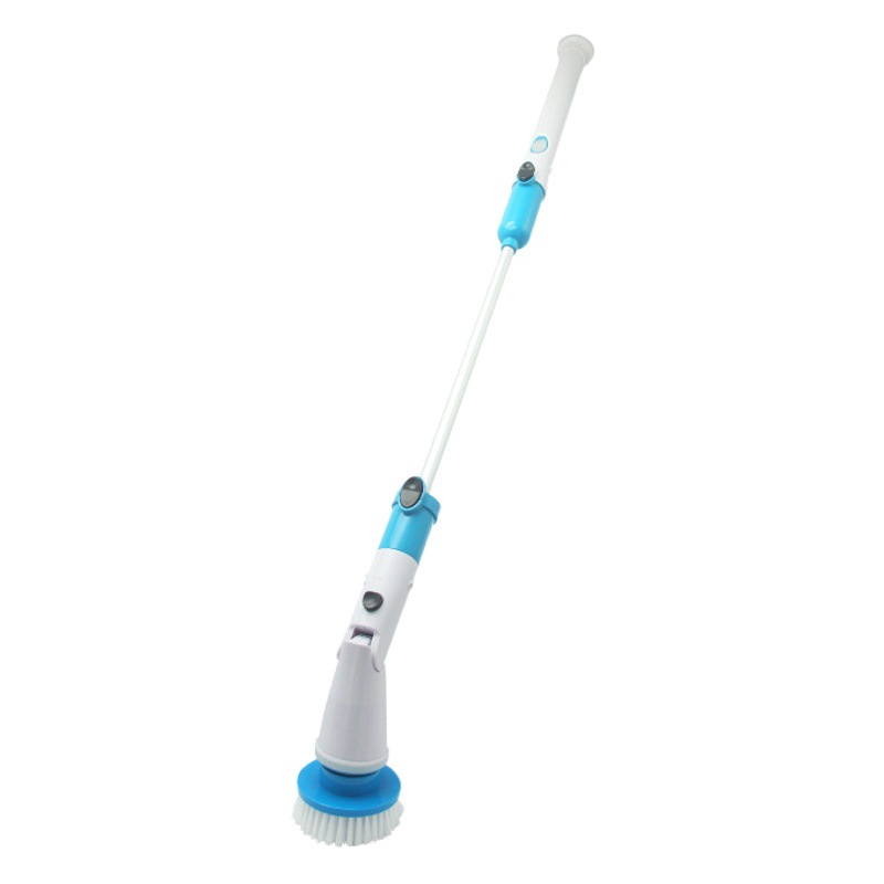 Nuevo cepillo de limpieza eléctrico transfronterizo cocina baño multifunción limpiador inalámbrico de mano mango largo cepillo de carga