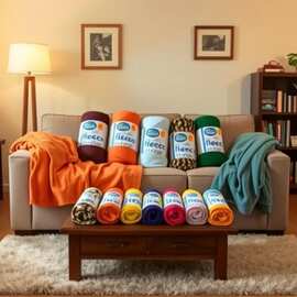  绍兴厂家印花双面绒 throwblanket 礼品促销拉毛绒毯子促销毛毯