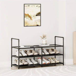 Cross-border Wholesale Shoe Rack for Doorway Dormitory Rental Housing Multi-layer Movable Doorway Household Simple Shoe Rack