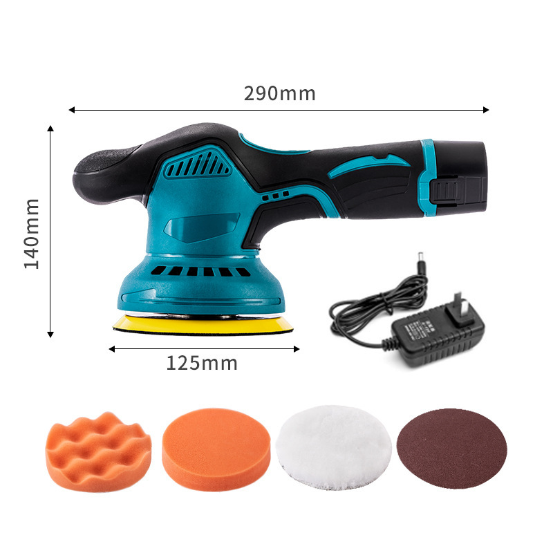 新款汽车无线锂电抛光打蜡机修复划痕打蜡器多功能汽车美容封釉机