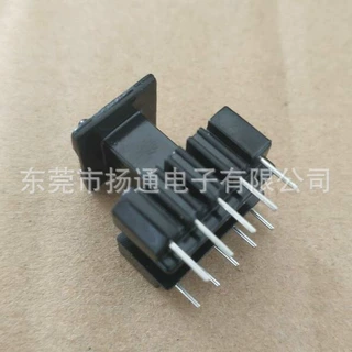 EE19高频变压器骨架EE19骨架加高挡板立式5+5脚