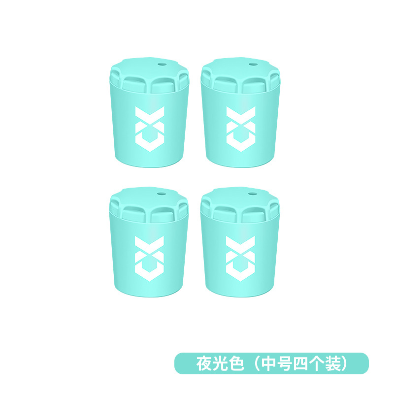 Qianrui nueva caña de Luya, cubierta protectora de silicona de bloqueo trasero, cubierta de bloqueo trasero, caña de pescar antideslizante, accesorios de pesca de bloqueo trasero