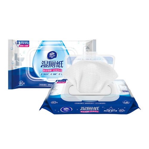 Vinda Wet Wipes Wholesale Economical Pack Bathroom Wet Wipes 40 Pads Wholesale with Shipping VW3410