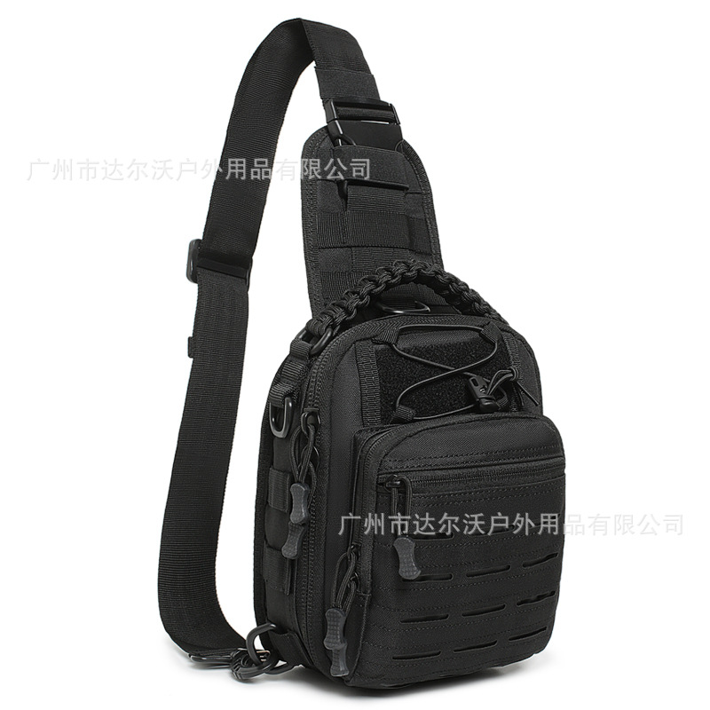 Bolso de Pecho Táctico de Tela Oxford, Impermeable y Resistente al Desgaste, para Deportes al Aire Libre image 7