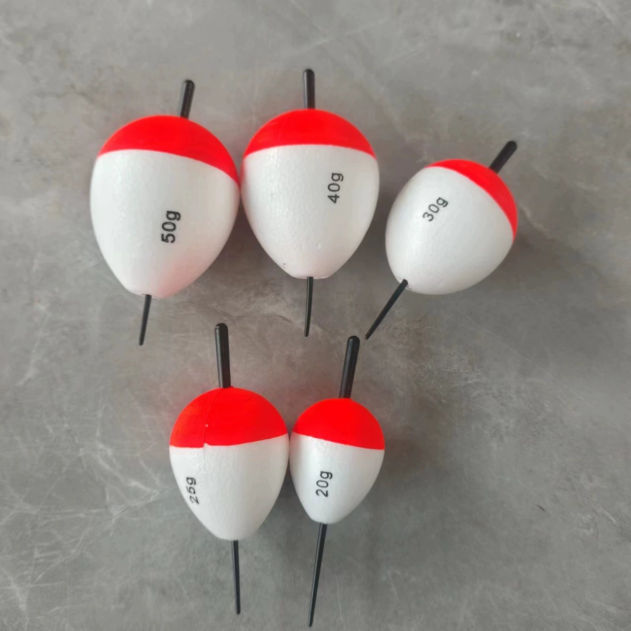 Пенистая красная и белая морская рыбалка EPS Красный и белая дрифт