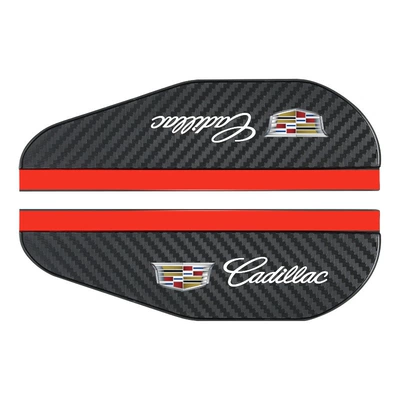 Car Rain Shield Car Supplies | Rearview mirror rainproof sticker - rain-eyebrow-carbon-fiber-pattern-cadillac-pair