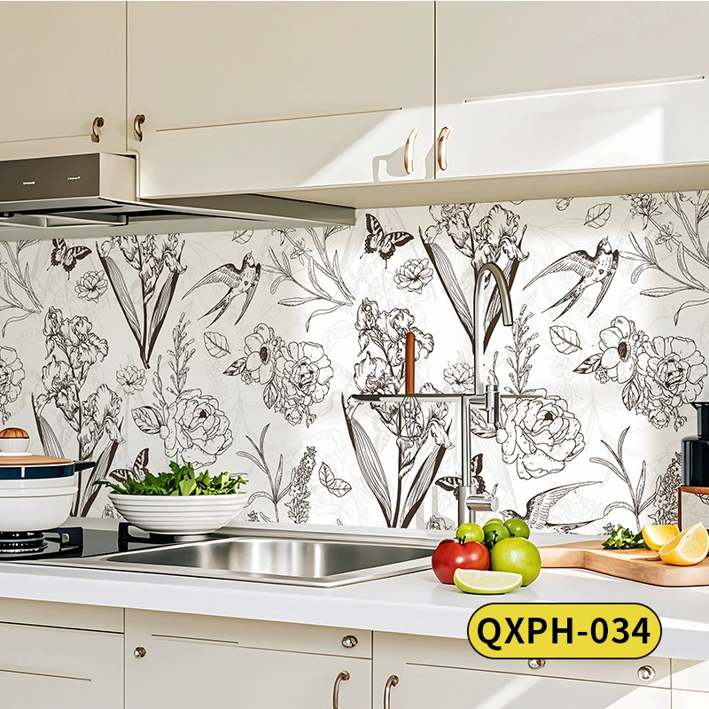 Fresh self-adhesive waterproof sticker, wallpapers