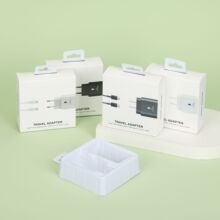 PD三星25W包装快充数据线充电器二合一欧规美规套装包装纸盒现货