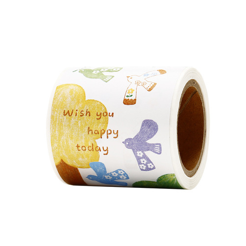 Liyuan Original Sealing Sticker Cartoon Cute Bird Eye Sticker Student Handnote Decorative Sticker Scroll Sticker