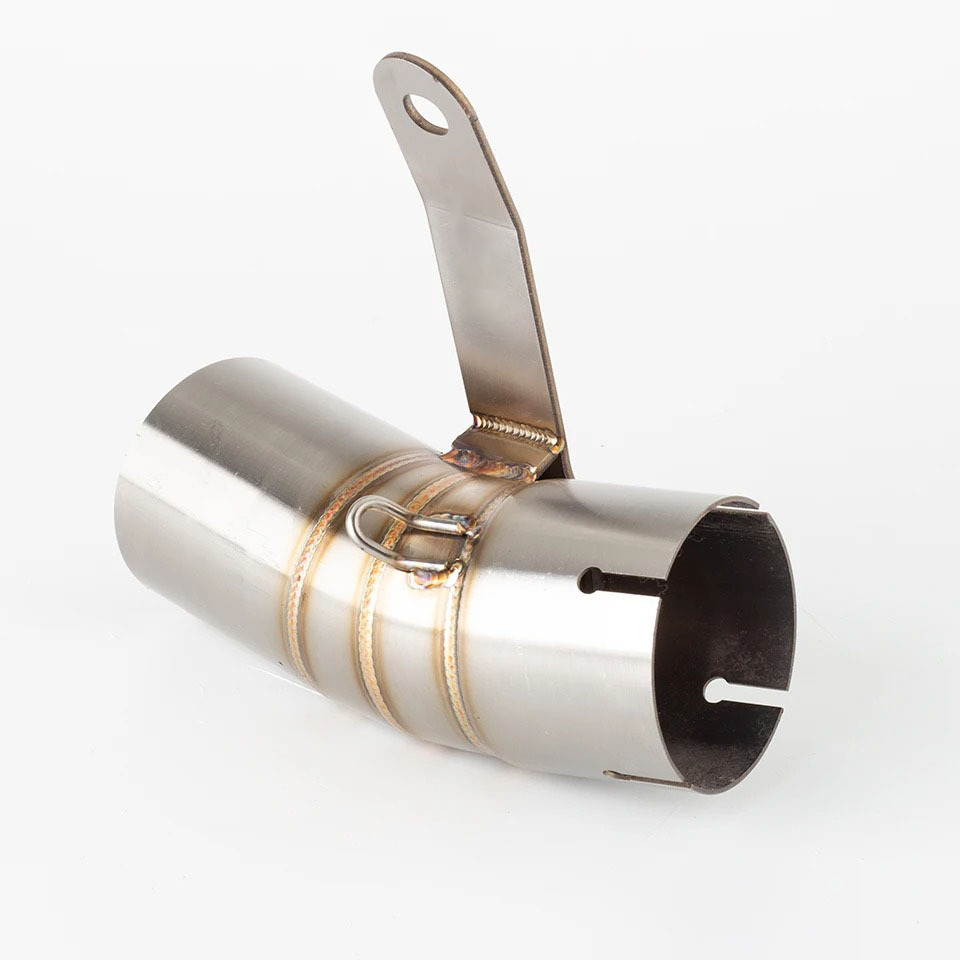 Motorcycle Exhaust Pipe Mid-Section S1000Rr Modified Exhaust Pipe Without Drum Mid-Section S1000R S1000 Rr