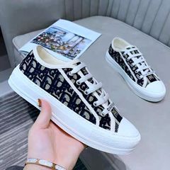 香港レトロ風刺繍キャンバスシューズ レディース フラットシューズ 2025年春秋 白スニーカー カジュアルシューズ