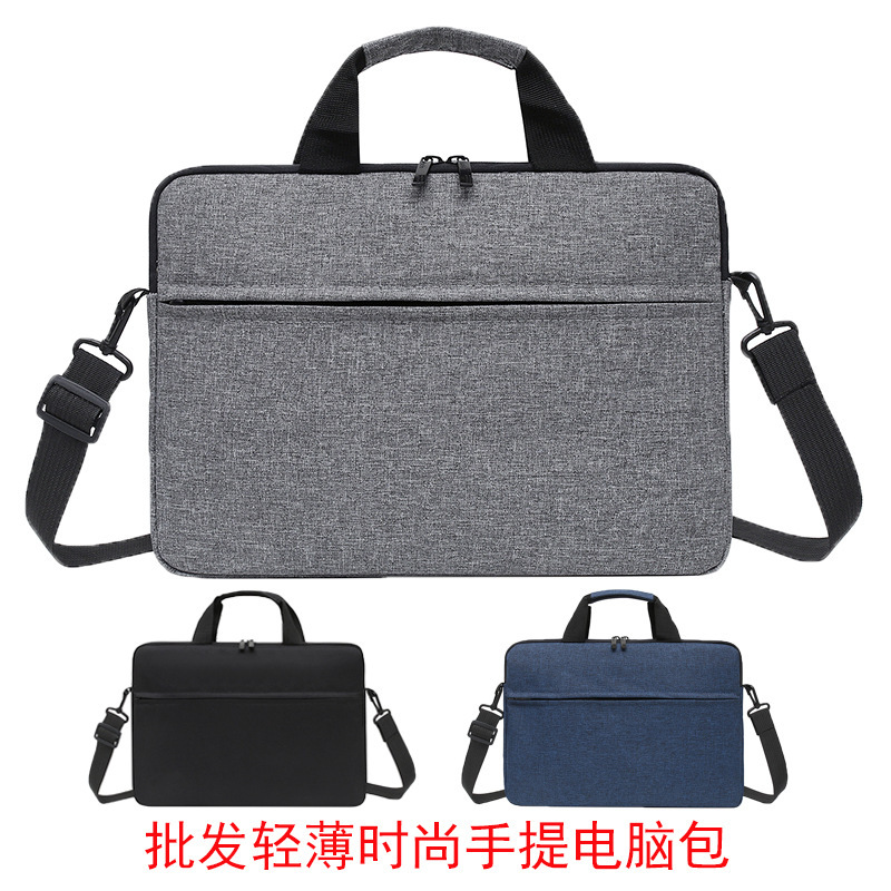 Laptop Bag, Lightweight Satchel Shoulder Superbook Inner Bag 13 Inches 14inch 15.6inch Single Shoulder Diagonal